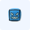 Blue Devil Geometry Dash Plush
