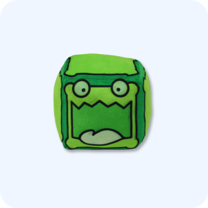Cube Geometry Dash Plush