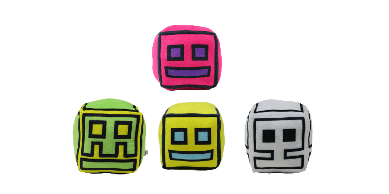 Geometry Dash Plush Merch