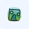 Green Panic Geometry Dash Plush