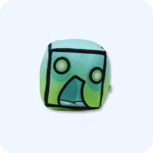 Green Panic Geometry Dash Plush