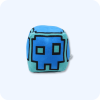Mismatched Eye Geometry Dash Plush