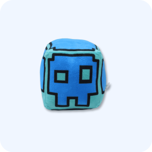 Mismatched Eye Geometry Dash Plush