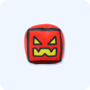 Red Devil Geometry Dash Plush