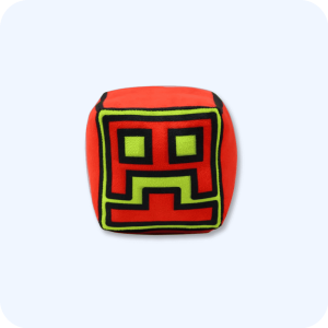 Red Skull Geometry Dash Plush