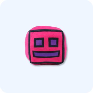 Rose Pink Geometry Dash Plush