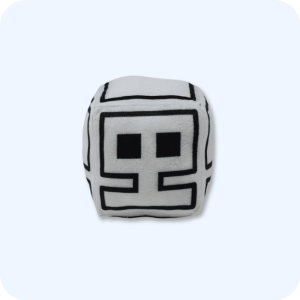 White Skull Geometry Dash Plush
